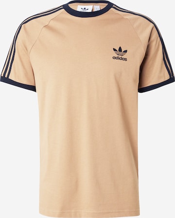 ADIDAS ORIGINALS Póló 'Adicolor Classics' - barna: elől