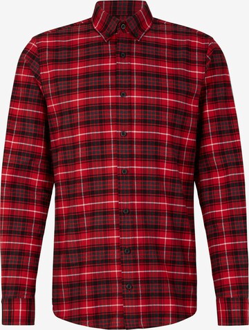 Coupe regular Chemise ' Core ' STRELLSON en rouge : devant