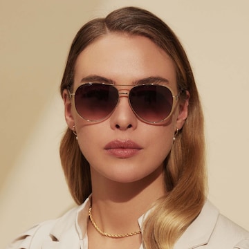 Isabel Bernard Sonnenbrille in Gold