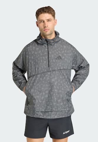 Veste outdoor 'Xploric' ADIDAS TERREX en gris : devant