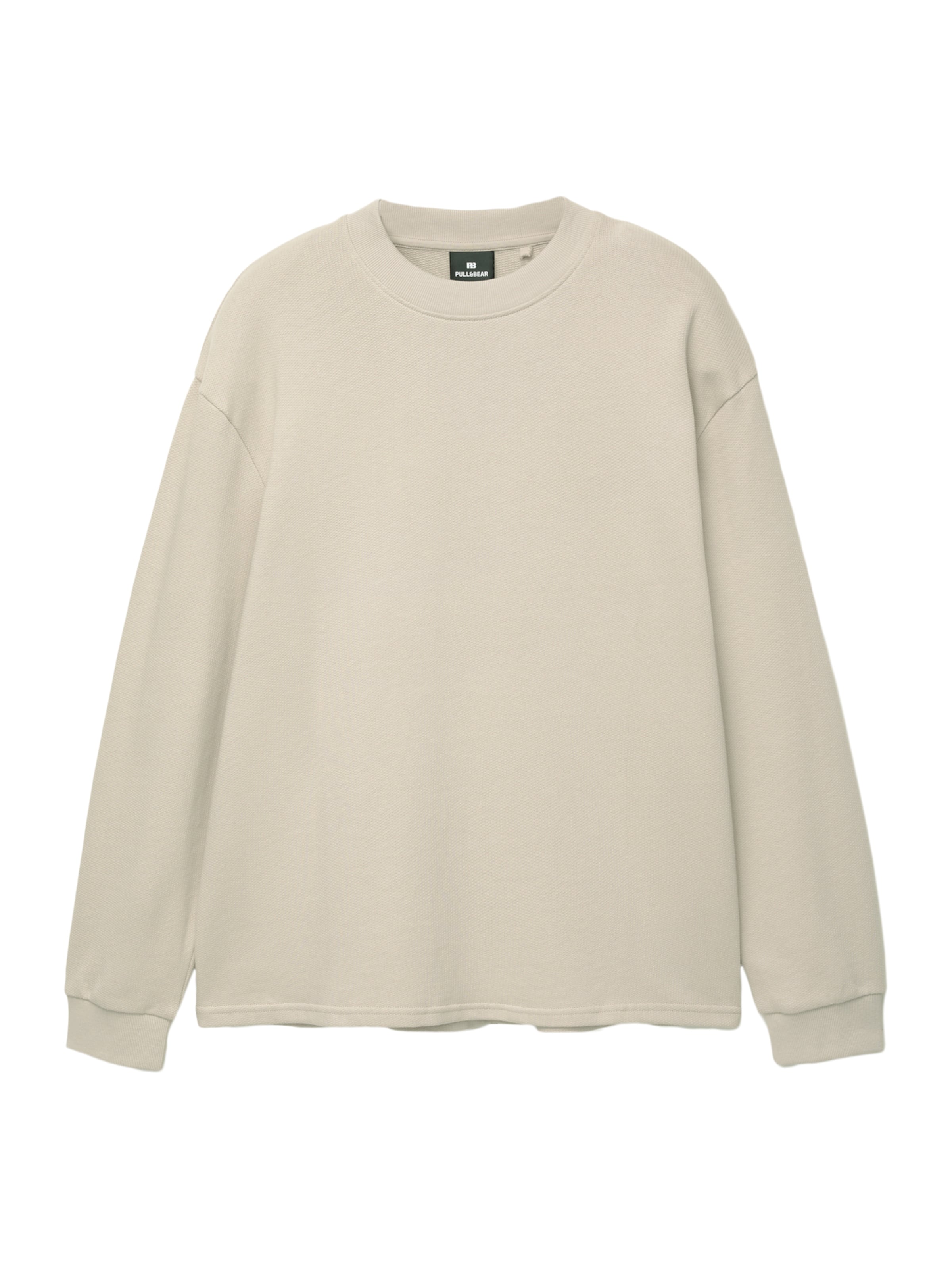 Pull&Bear Sweatshirt in de kleur Greige, Productweergave