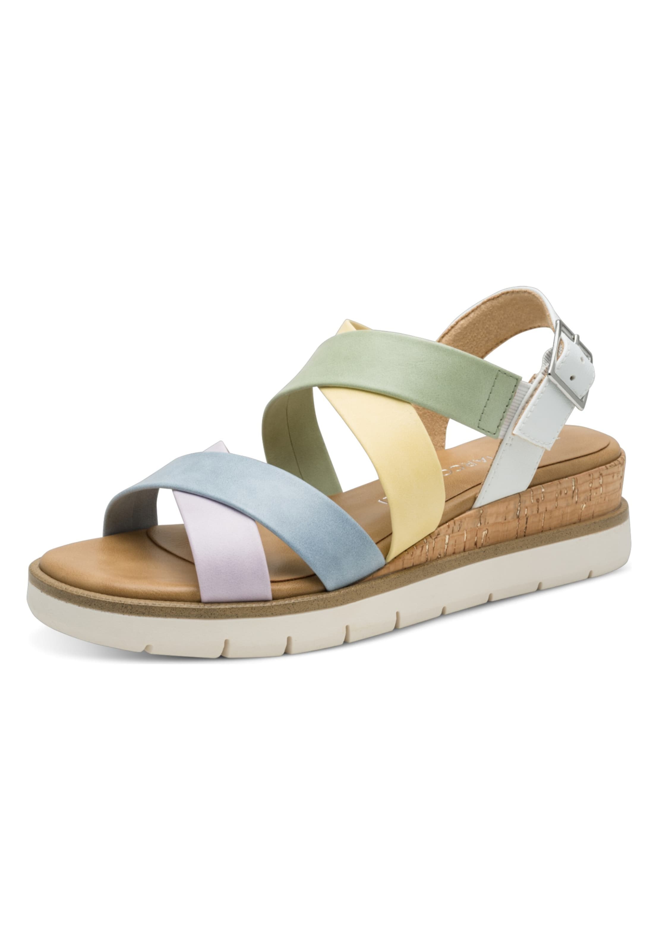 Sandales MARCO TOZZI en blanc : devant