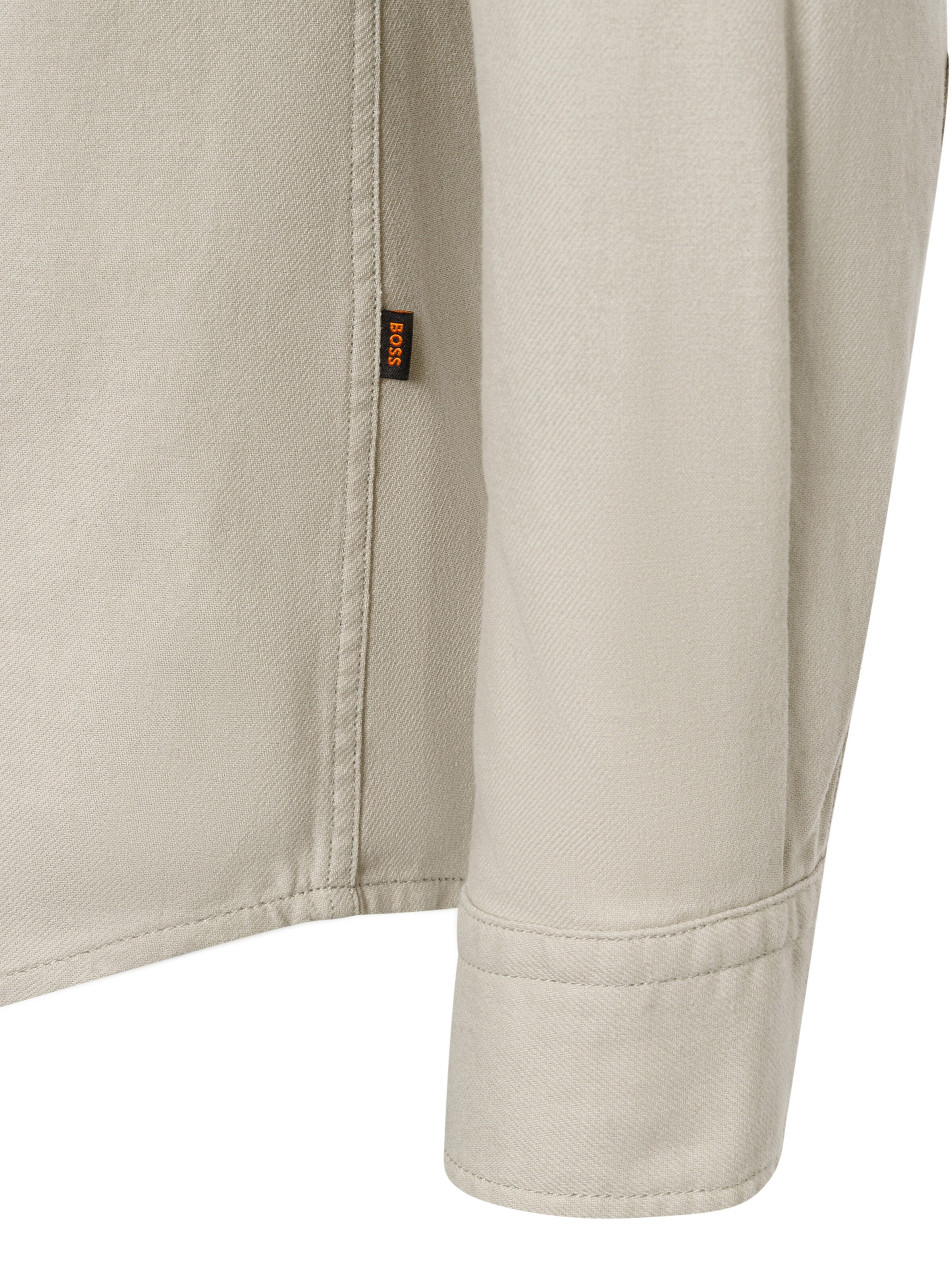 BOSS Regular Fit Hemd 'Rickert_M' in Beige