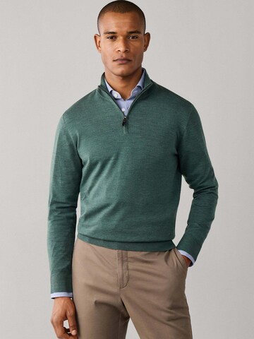 Hackett London Pullover in Grün: Vorderseite