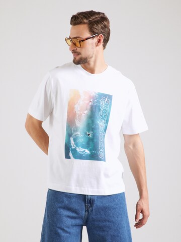 balta JACK & JONES Marškinėliai 'JCOUNION': priekis