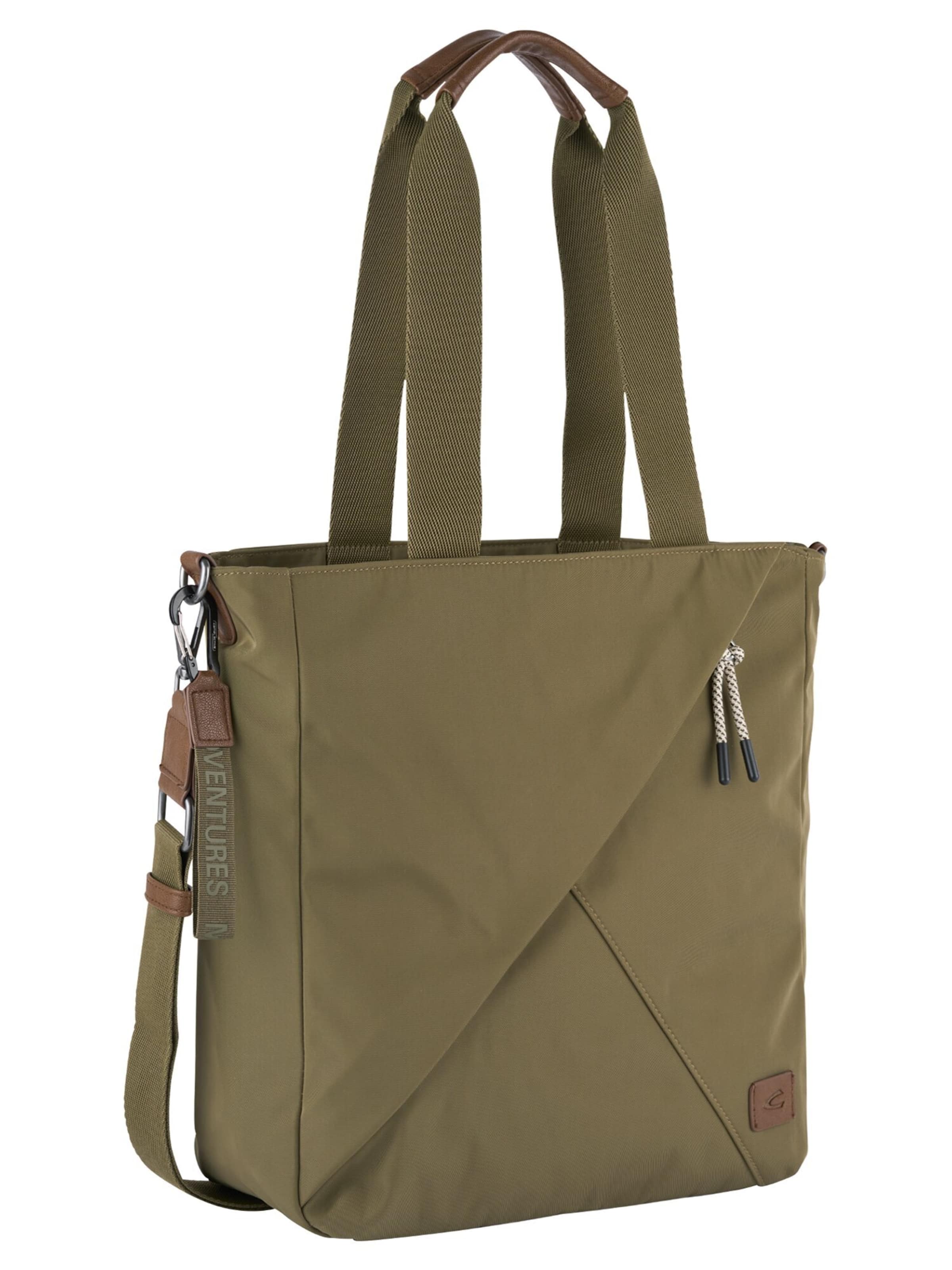Shopper di CAMEL ACTIVE in verde: frontale