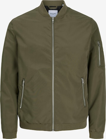 JACK & JONES Between-Season Jacket 'JJERUSH' in Green: front