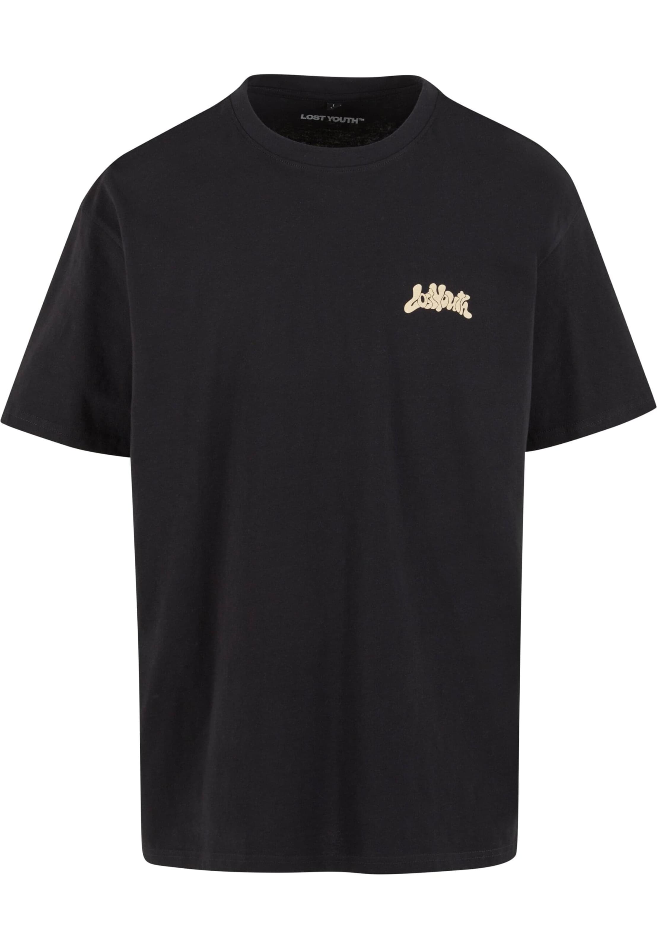 Maglietta 'Western Motel' di Lost Youth in nero: frontale
