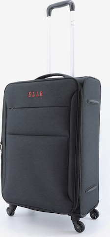 ELLE Suitcase 'Pledge' in Black: front