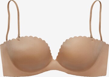 Balconnet Soutien-gorge LASCANA en beige : devant