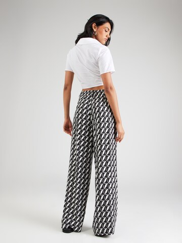 MORE & MORE Wide Leg Hose in Schwarz