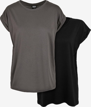 T-shirt Urban Classics en gris : devant