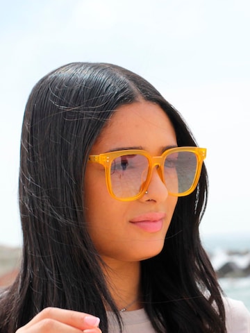 Lunettes de soleil Surf Monkey en or