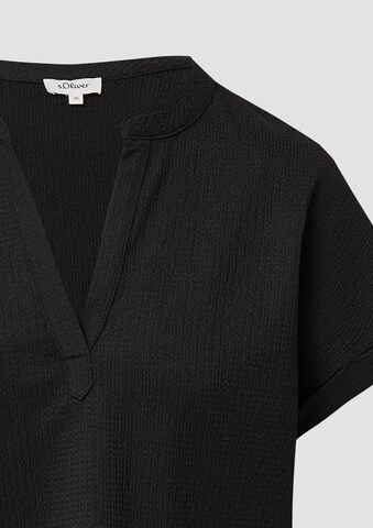s.Oliver Shirt in Zwart