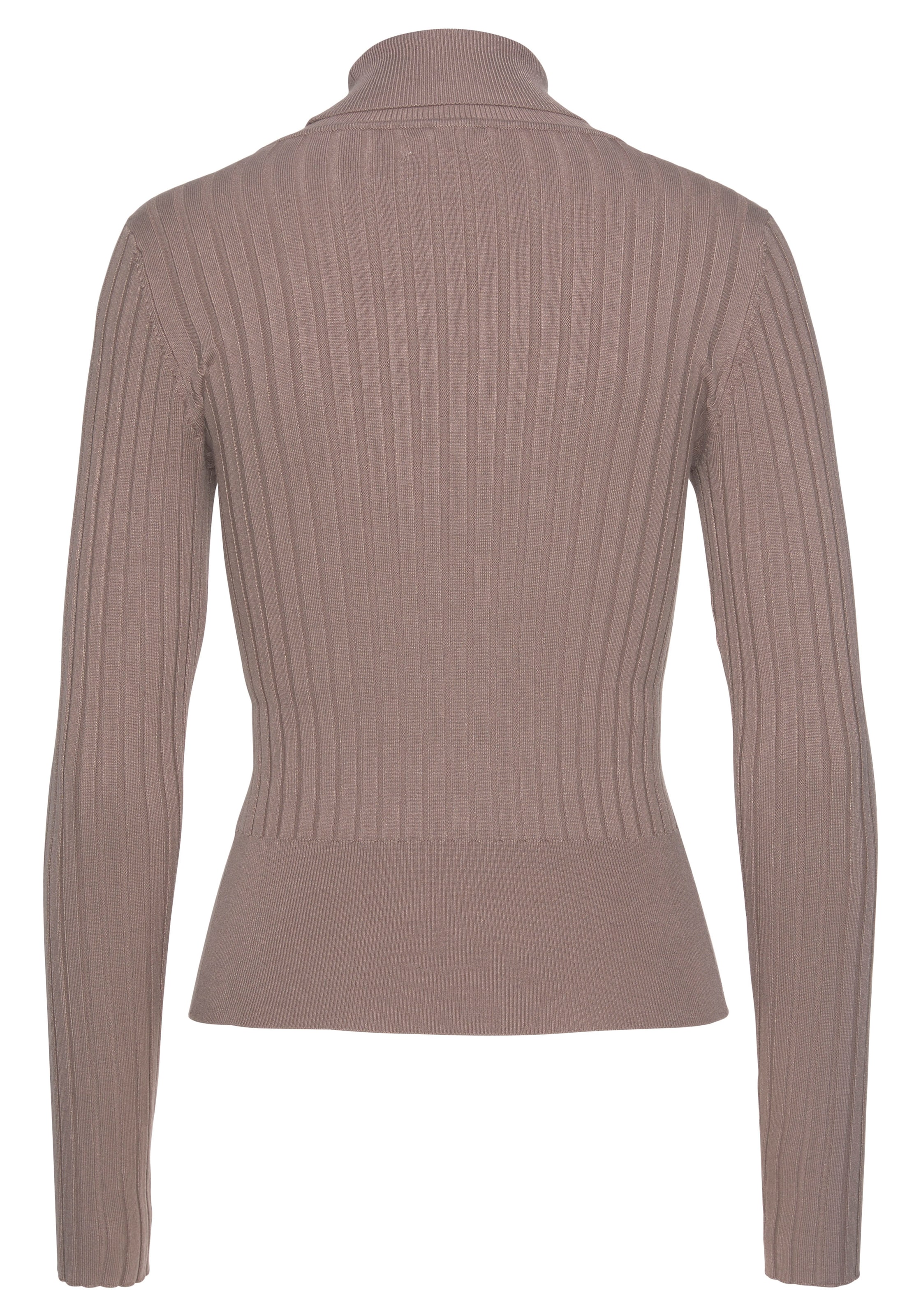 LASCANA Pullover in Grau