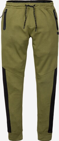 Pantalon 'James' Hero en vert : devant