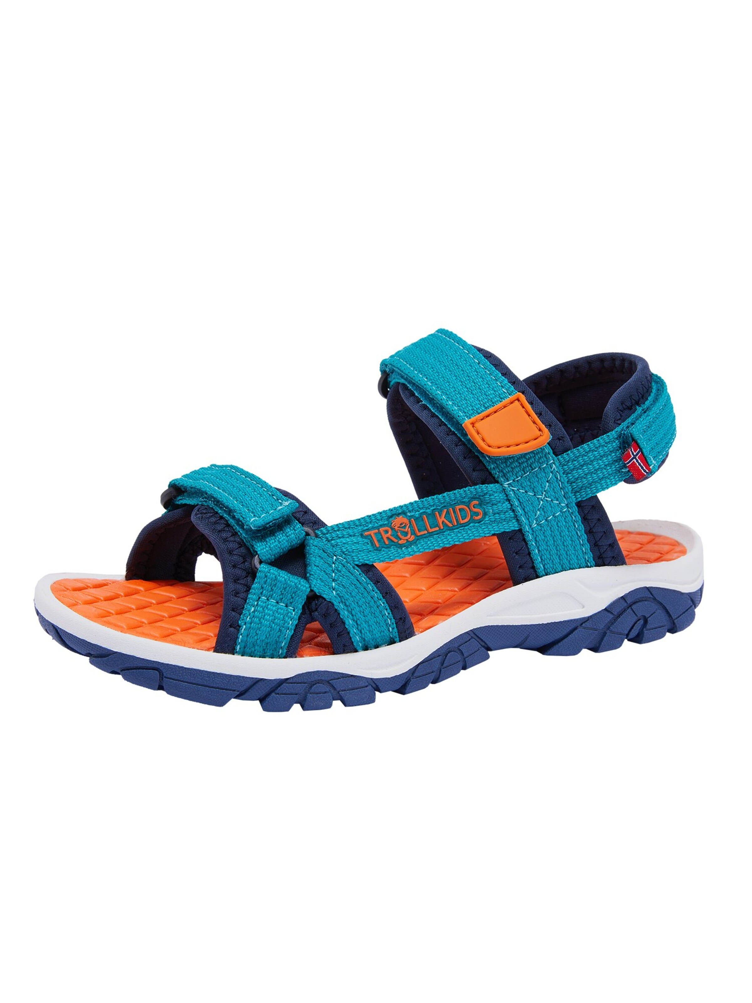 TROLLKIDS Sandals in Blue: front