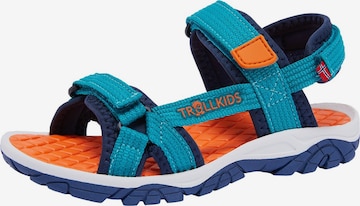 TROLLKIDS Sandale in Blau: Vorderseite