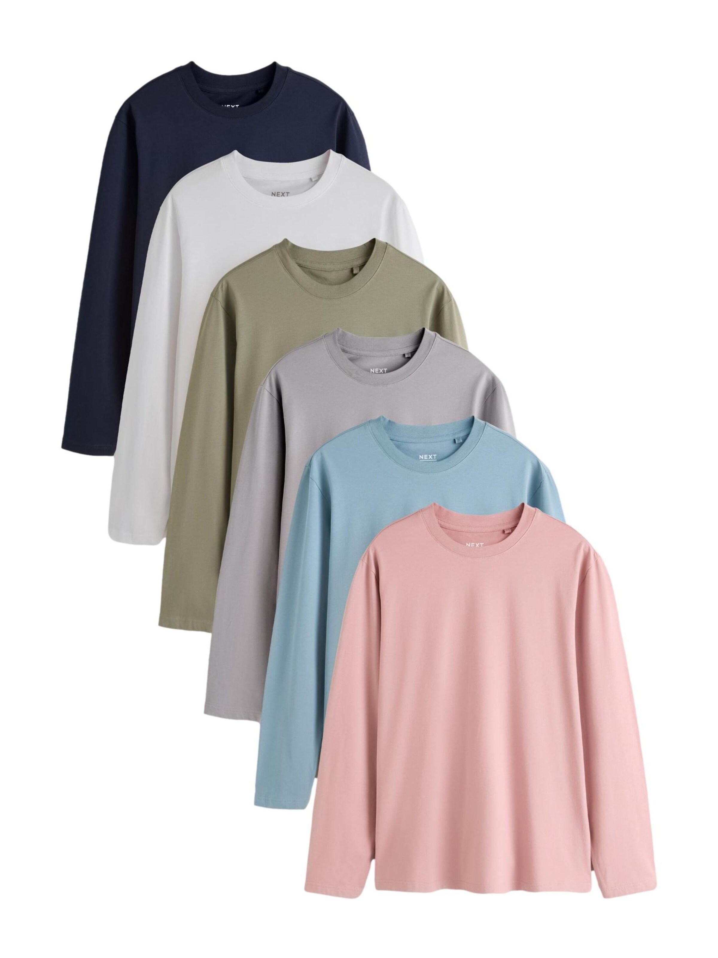 T-Shirt Next en bleu : devant