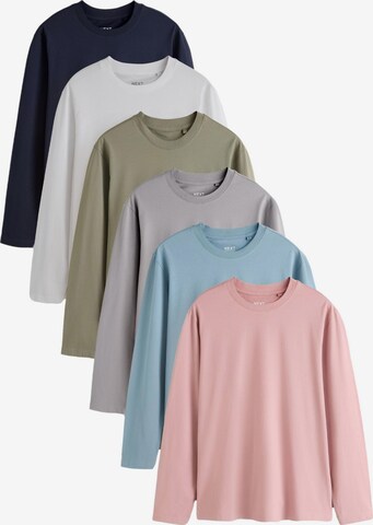 T-Shirt Next en bleu : devant