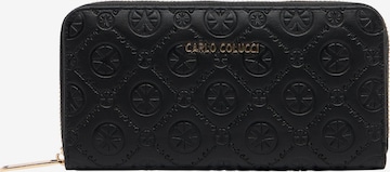 Carlo Colucci Wallet 'Endrizzi' in Black: front