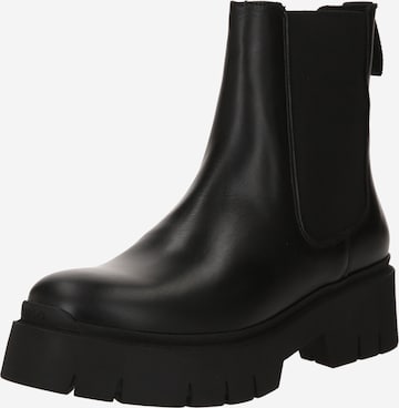 HUGO - Botas Chelsea 'Kris' en negro: frente