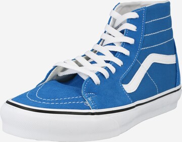 Baskets hautes VANS en bleu : devant