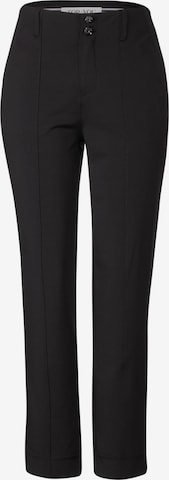 STREET ONE Chino Pants in Black: front