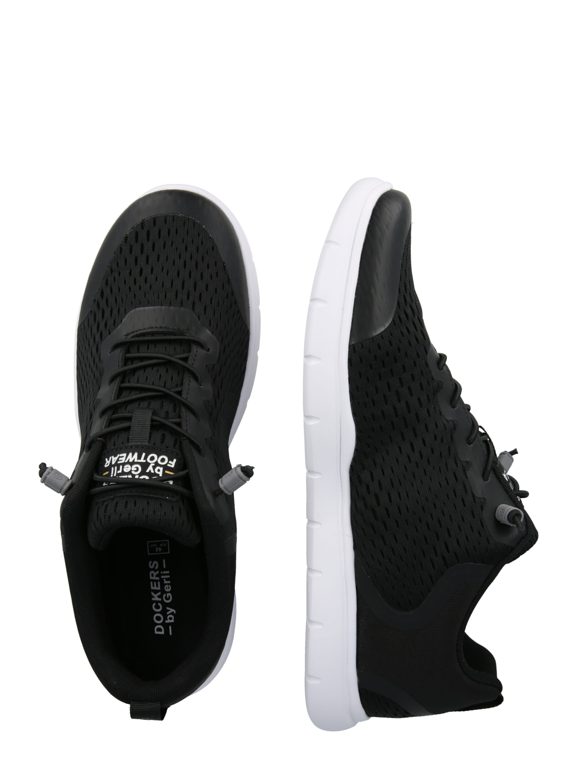 Dockers by Gerli Platform trainers in Black: side