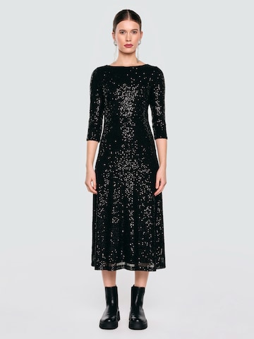 BIG STAR Jurk ' ALEX ' in Zwart: voorkant