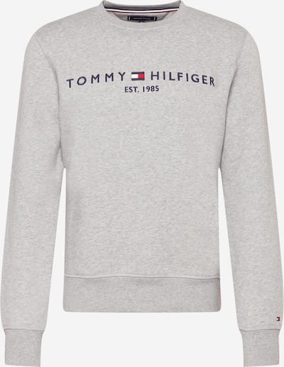 TOMMY HILFIGER Mikina - námořnická modř / šedý melír / červená / bílá, Produkt