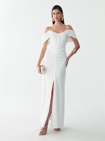 Abito 'Ida' di BWLDR in bianco: frontale