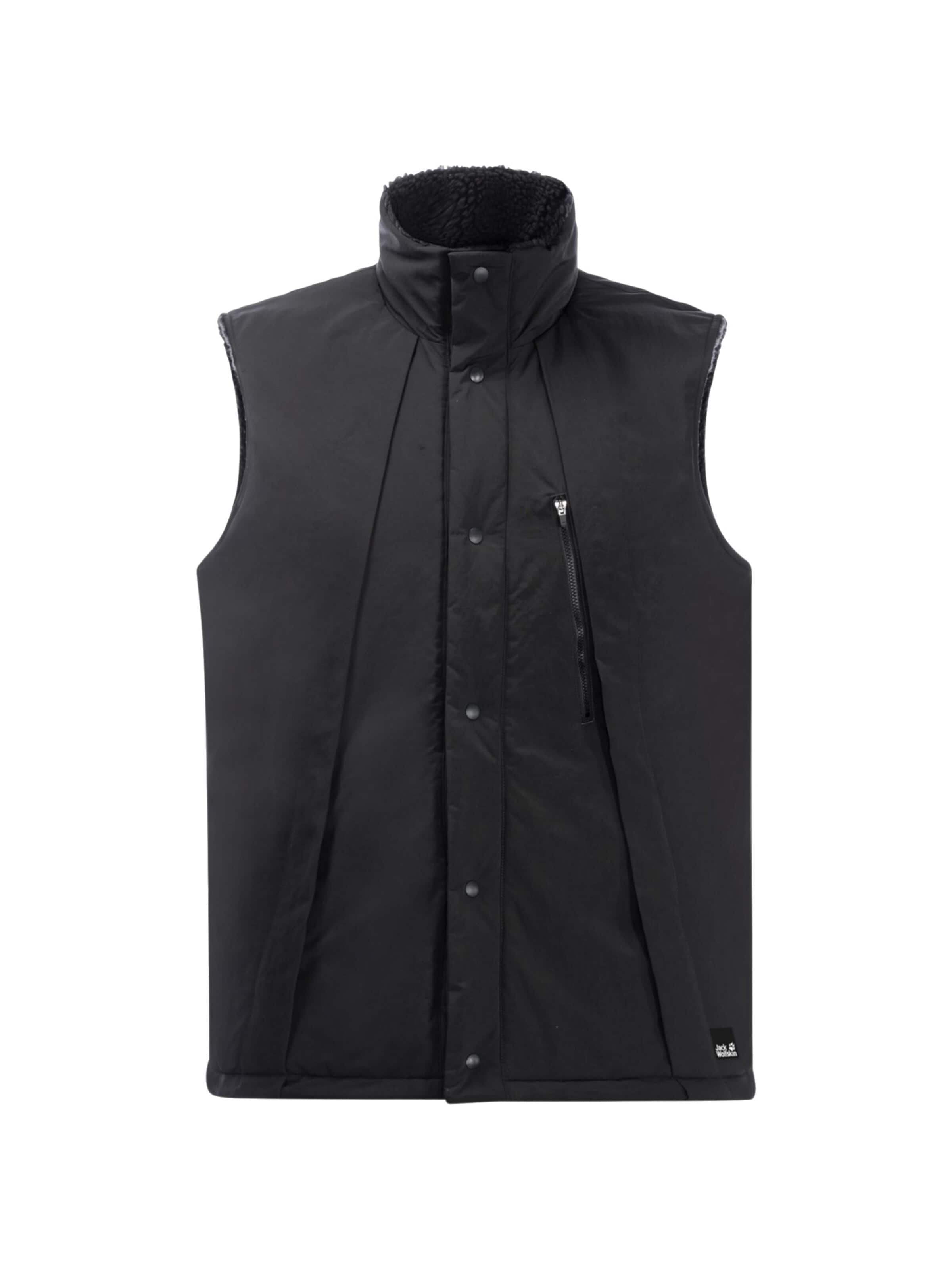 Gilet 'Jack Wolfskin Alex Vest M' JACK WOLFSKIN en noir : devant