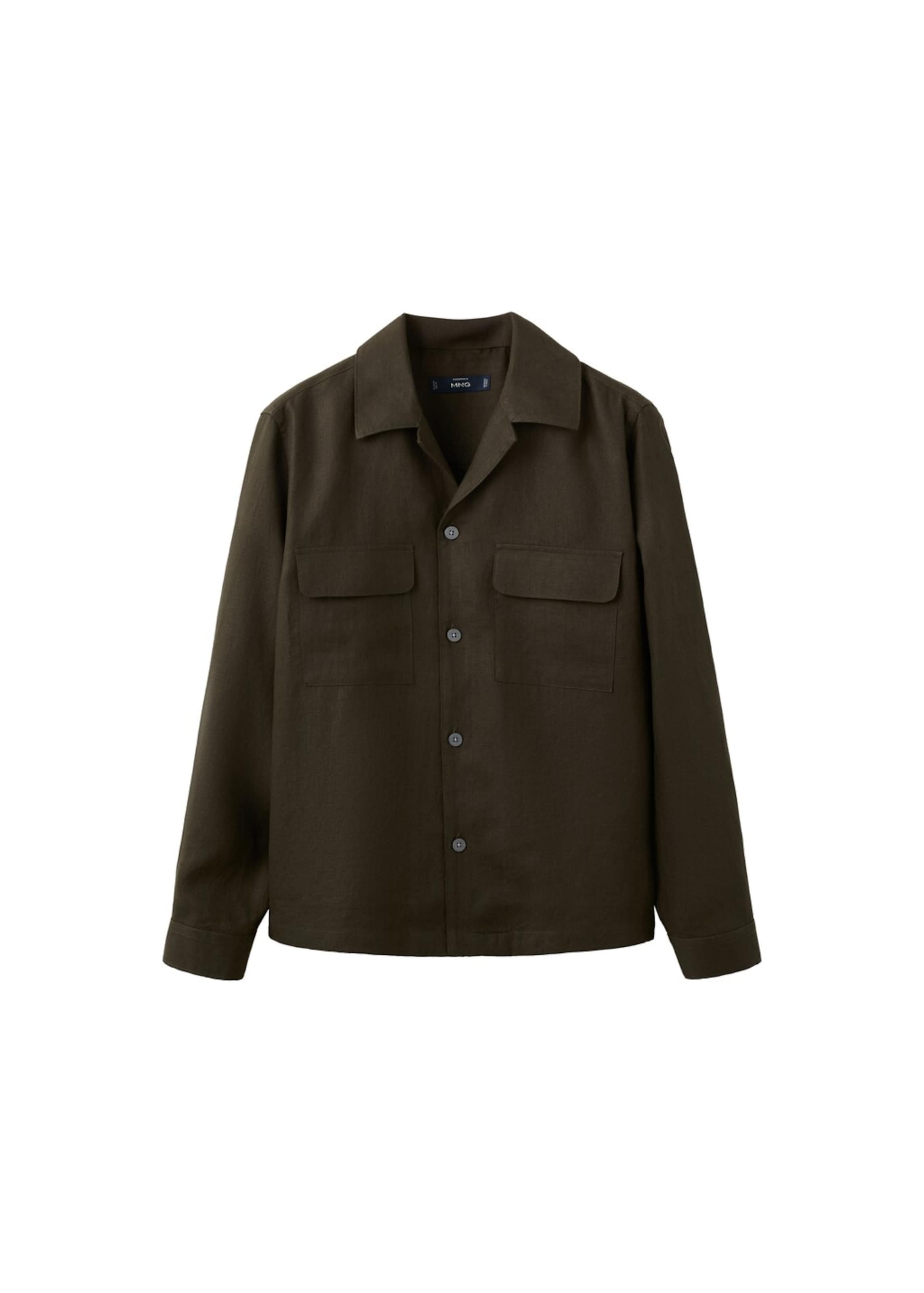 MANGO MAN Between-Season Jacket 'Umbria' in Brown: front