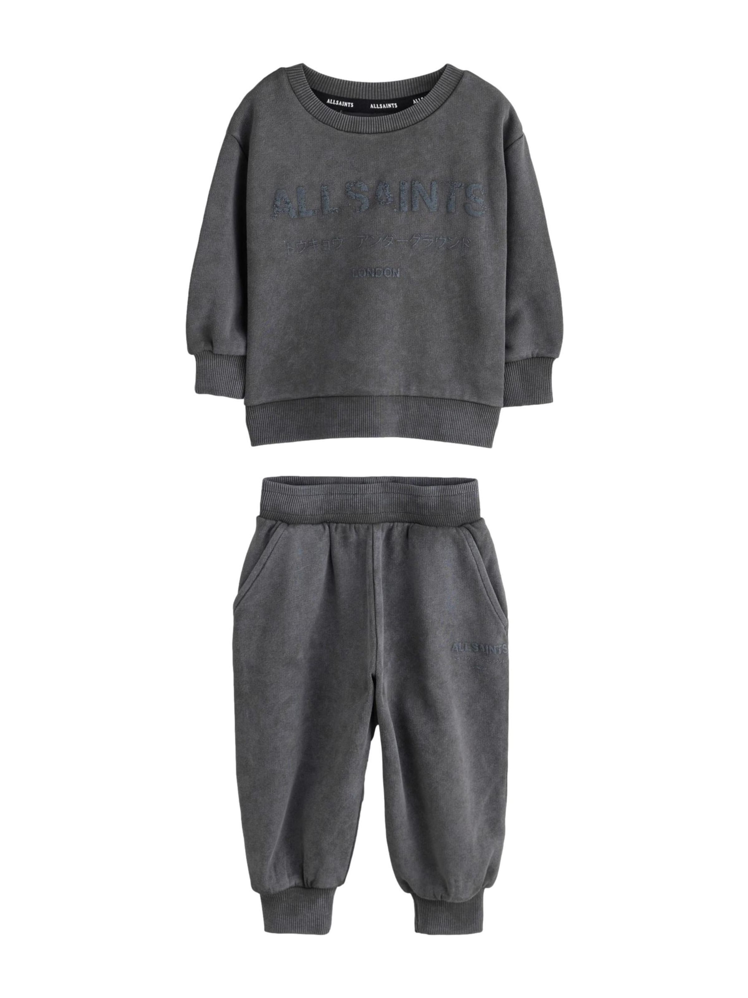 Set di smALLSAINTS in grigio: frontale