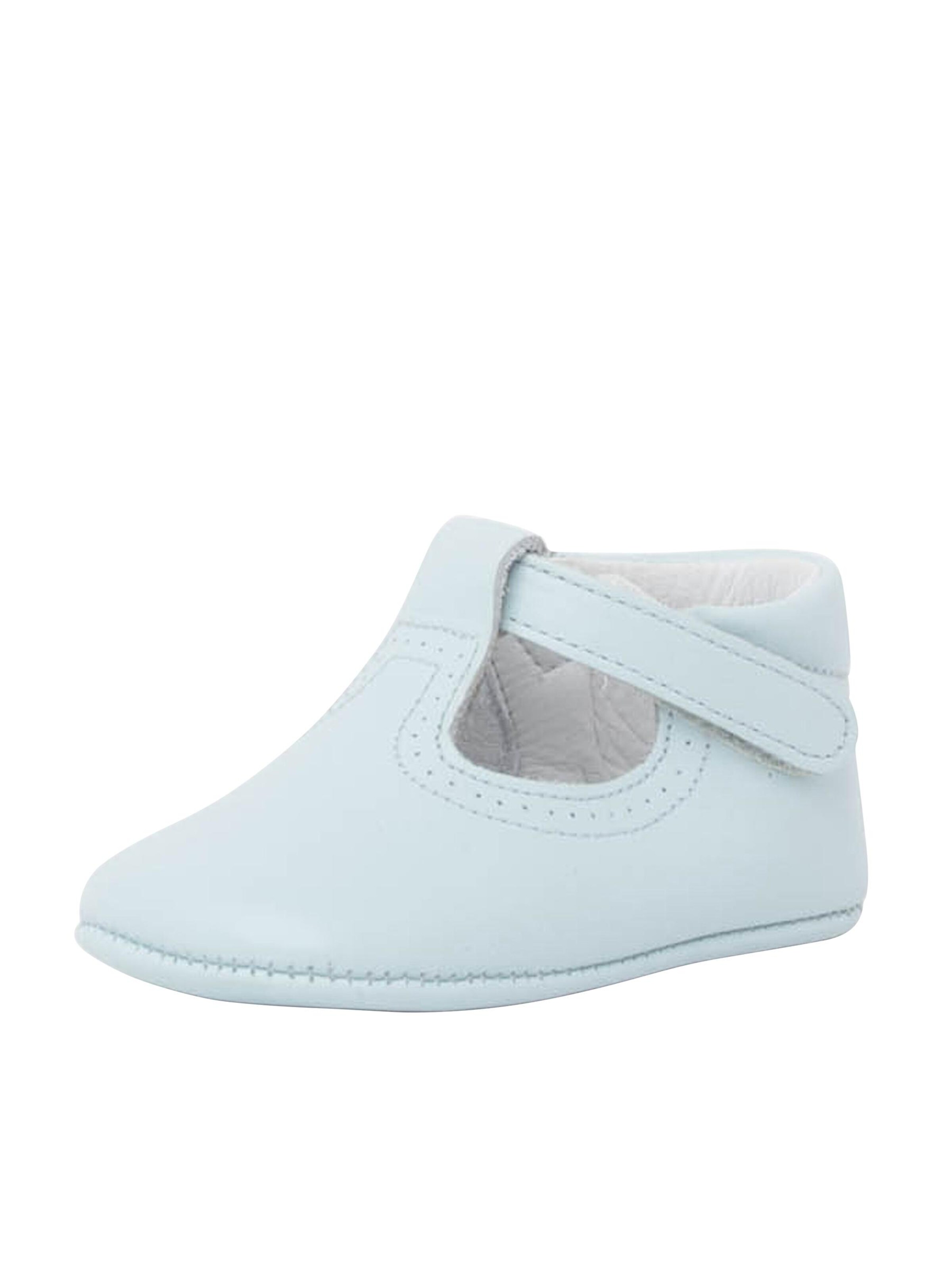 Pisamonas - Zapatos primeros pasos en azul: frente