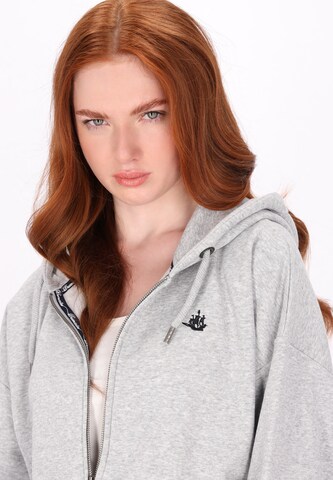 DreiMaster Vintage - Sudadera con cremallera en gris