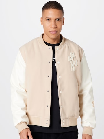 ABOUT YOU Limited Between-Season Jacket 'William' in Beige