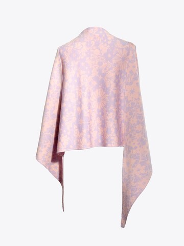 LANARTO slow fashion Wrap 'Schultertuch Aloha' in Pink: front