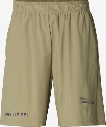 Loosefit Pantalon 'Air' HALO en vert : devant