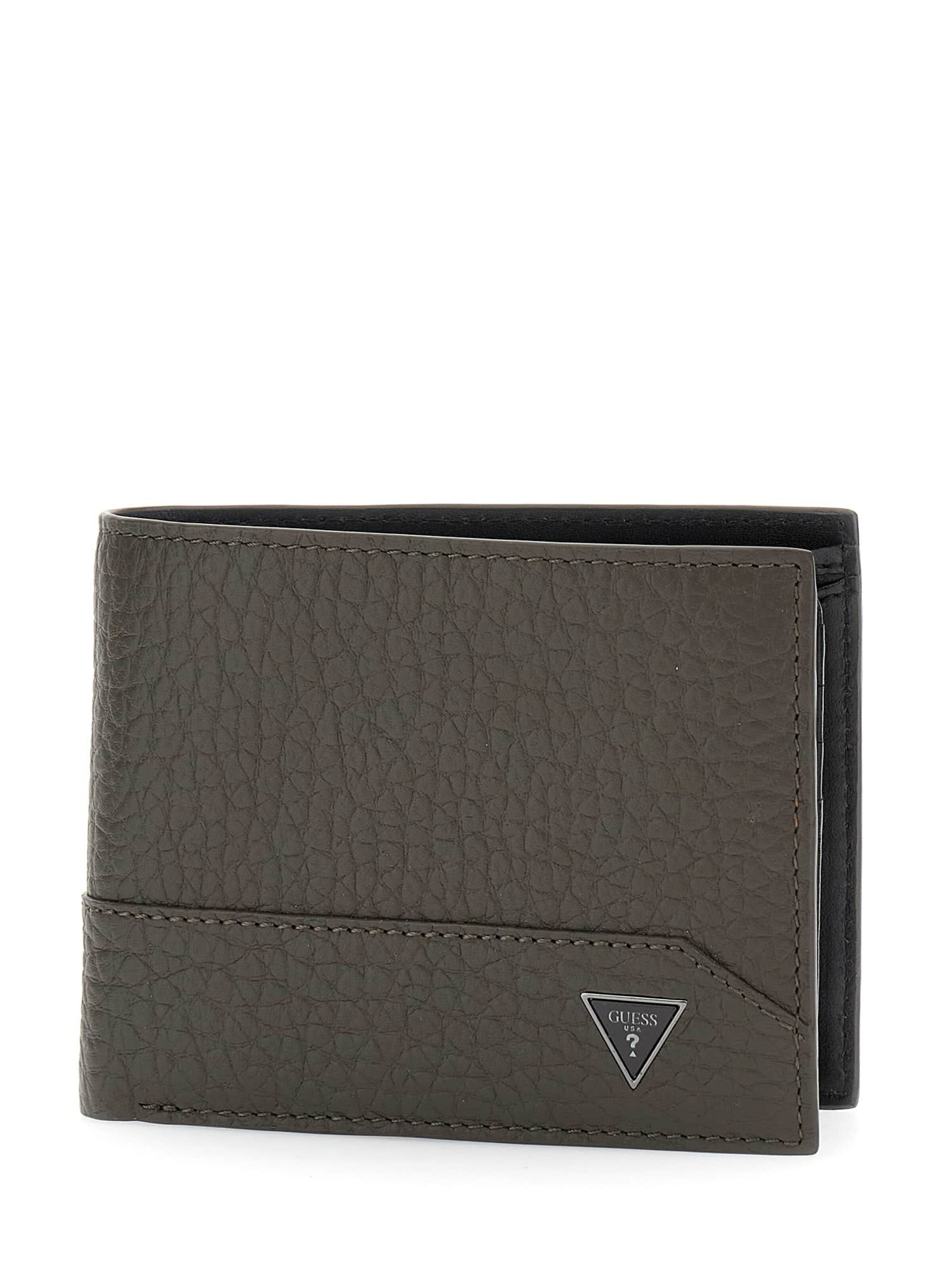GUESS Wallet 'Barcellona' in Brown: front