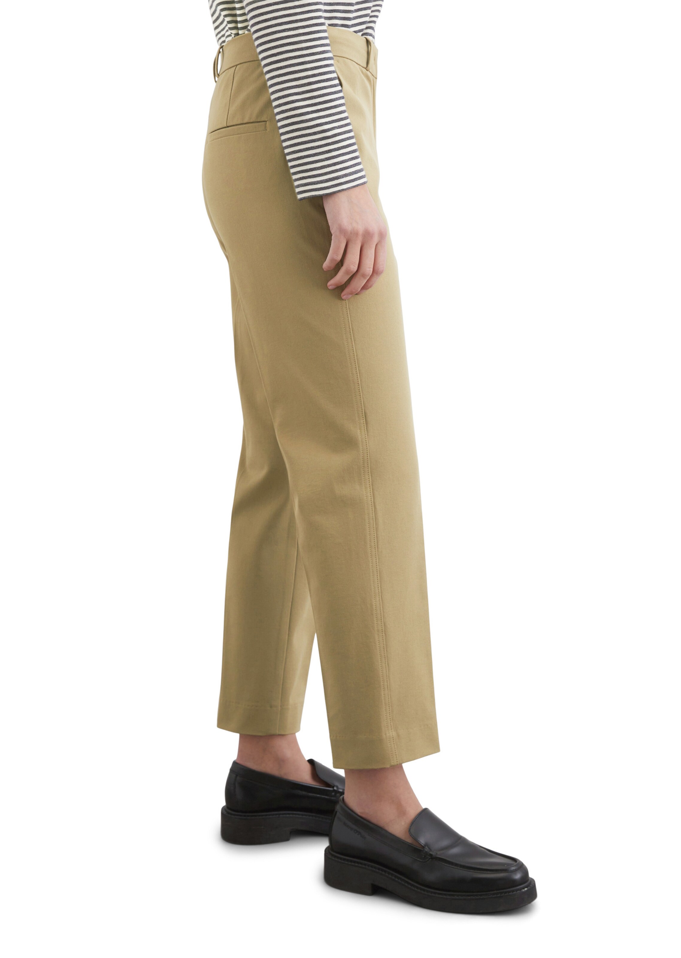 Marc O'Polo Tapered Pantalon in Beige