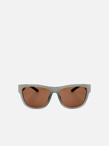 Smith Sunglasses 'Smith EMBER Matt dark brown crystal teal 56/16/135 Women Sunglasses' in Grey: front