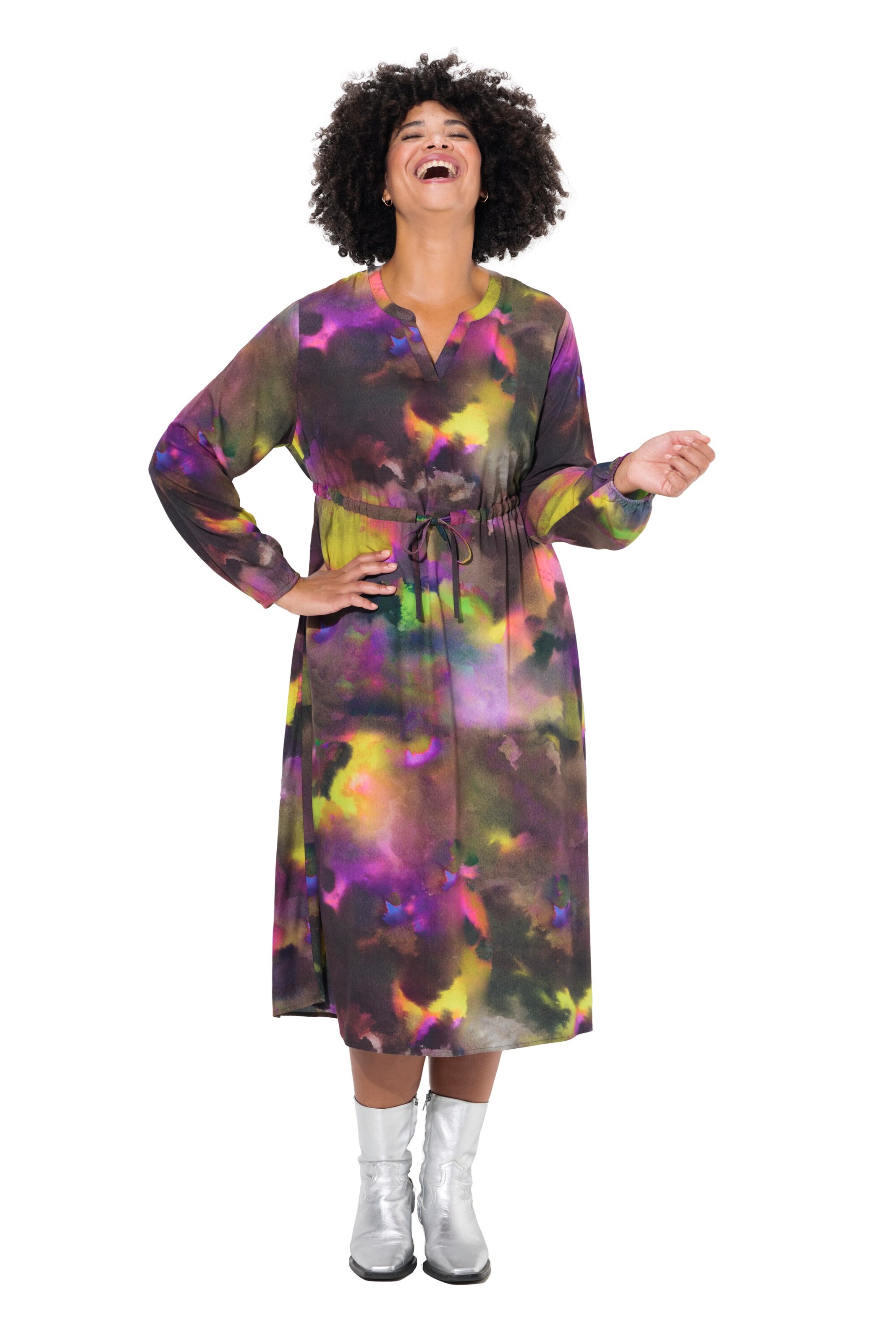 Angel of Style Kleid in Mischfarben