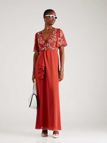 Maya Deluxe Kleid in Orange