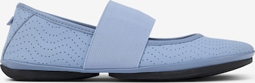 CAMPER Ballet Flats with Strap 'Right Nina' in Blue
