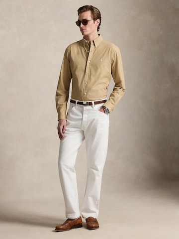 Polo Ralph Lauren Slim fit Srajca | zelena barva
