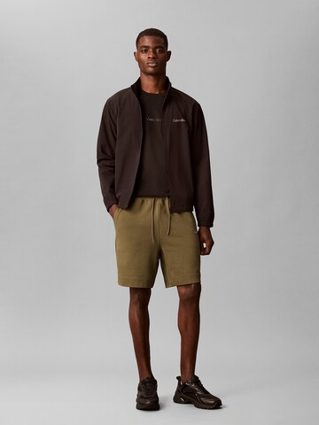 Calvin Klein Regular Broek in Groen