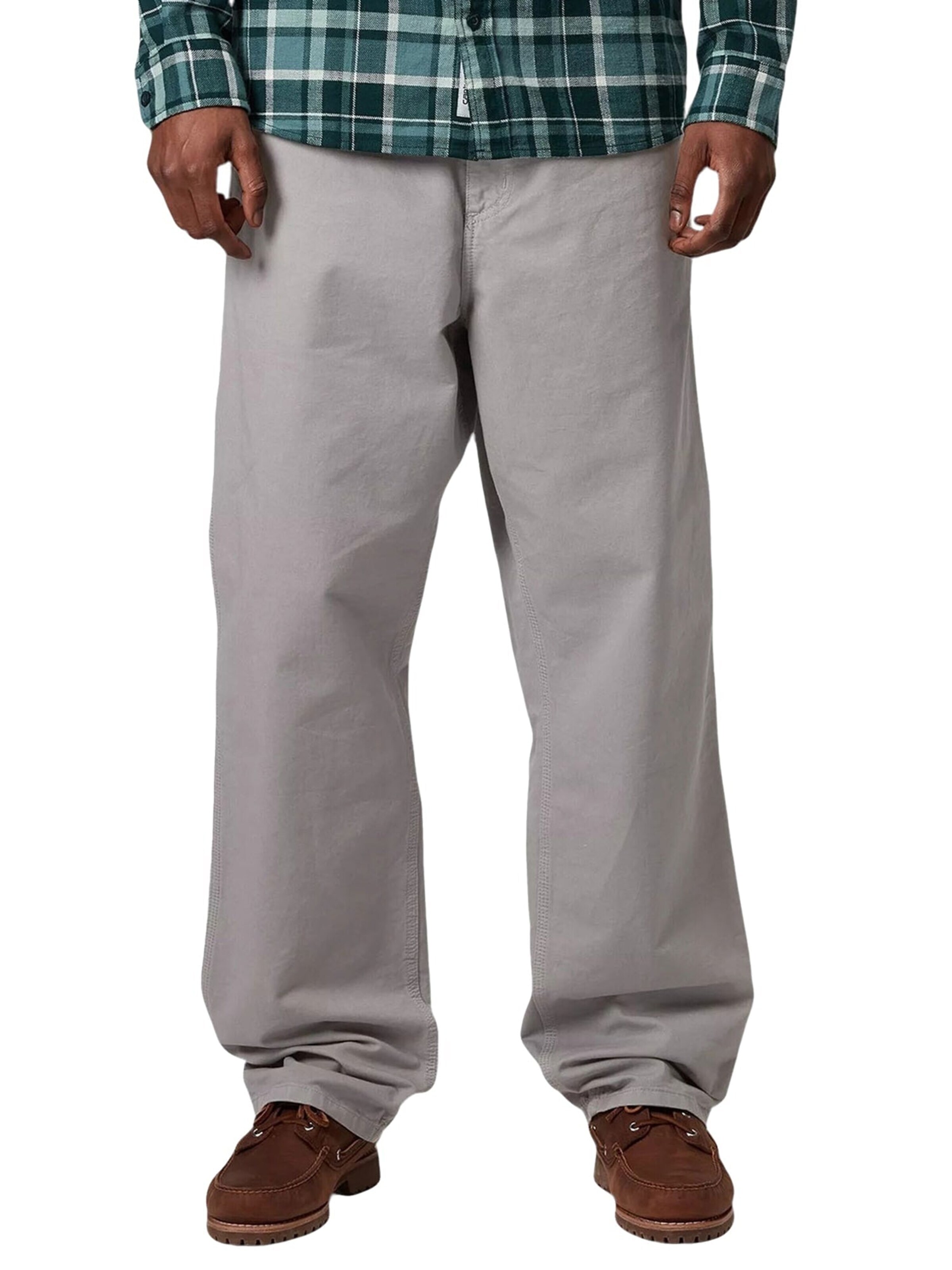 Carhartt WIP Baggy Trousers 'YOSEMITE' in Grey: front