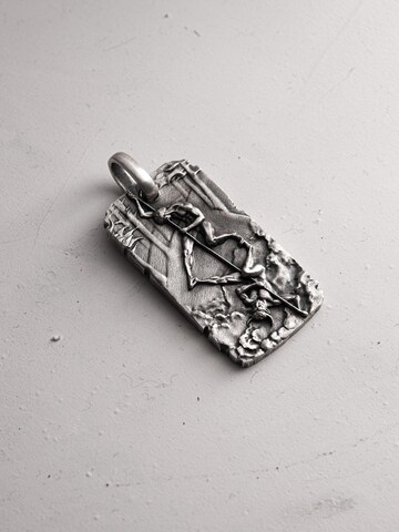 REYTEL Anhänger 'BOXE OMBRA' in Silber: Vorderseite